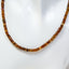 18" Faceted Golden-Brown Tourmaline Beaded Necklace