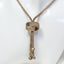Vintage 27" Heavy 72% Silver Franco Lariat Tassel Necklace