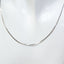 Classic 22" 10K White Gold Box Chain Necklace - 3.10g