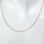 10K Yellow Gold Cable Chain Necklace, 17", 1.07g