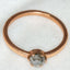 10K Rose Gold 0.50ct Salt & Pepper Diamond Solitaire Ring - Size 7