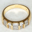 14k Yellow Gold Multi-Stone CZ Band - Size 6 3/4