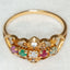 14k Yellow Gold Multi-Gemstone Family Ring - Customizable