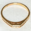 14k Yellow Gold Diamond Channel-Set Band - .39ctw, Size 8