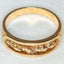 14k Yellow Gold Nugget-Style Band - Size 10