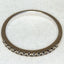 10k Yellow Gold Blue Sapphire Eternity Band - Size 6