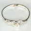 Floral Sterling Silver Ring - Rhodium Plated