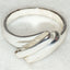 Vintage 925 Sterling Silver Swirl Wrap Ring - Size 7