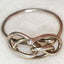Sterling Silver Free-Form Wire Knot Ring