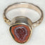 925 Silver Free-Form Geode Ring - Size 7.5