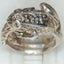 925 Sterling Silver Frog Statement Ring