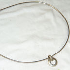 Tiffany & Co. Vintage Sterling Silver Cut-Out Heart Pendant Necklace - 17"