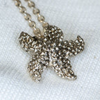 Tiffany & Co. Elsa Peretti Bumpy Starfish Pendant Necklace - Sterling Silver 16"