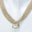 Authentic Tiffany & Co. 925 Sterling Silver Multi-Strand Heart Toggle Necklace - Pre-Owned