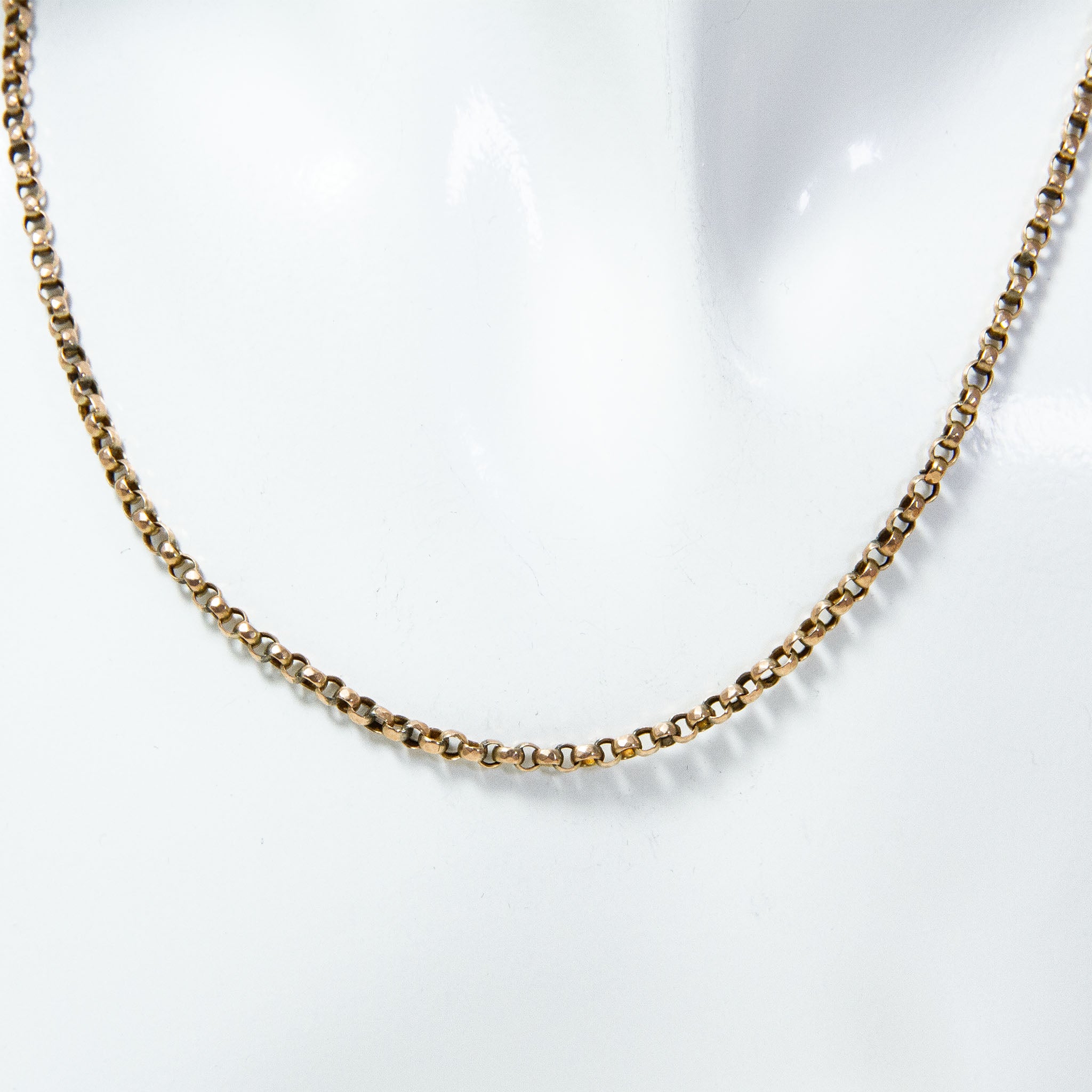 26" 9K Gold-Plated Rolo Chain Necklace Main image