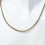 26" 9K Gold-Plated Rolo Chain Necklace