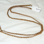 26" 9K Gold-Plated Rolo Chain Necklace
