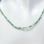 18" Faceted Emerald Beaded Necklace