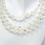Vintage 3-Strand Aurora Borealis Crystal Choker Necklace - 13"