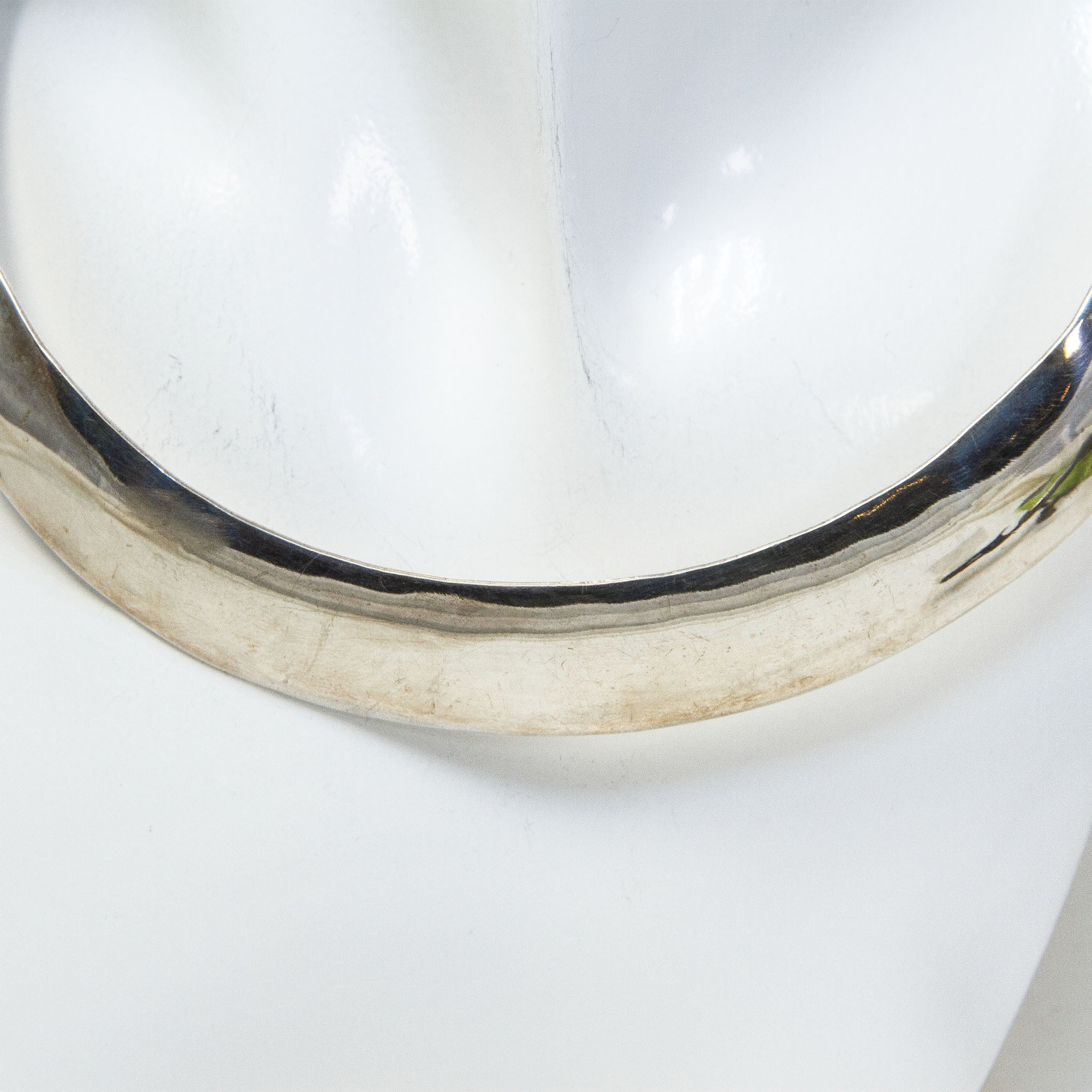 925 Sterling Silver Rigid Collar Choker Necklace - 33g Main image