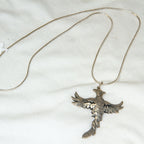 Novica Sterling Silver Maya Pheasant Pendant Necklace - 18"