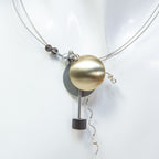 Christophe Poly Modernist Pendant Necklace - 18"