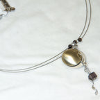 Christophe Poly Modernist Pendant Necklace - 18"