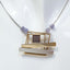 Christophe Poly Modernist Geometric Pendant - 18"