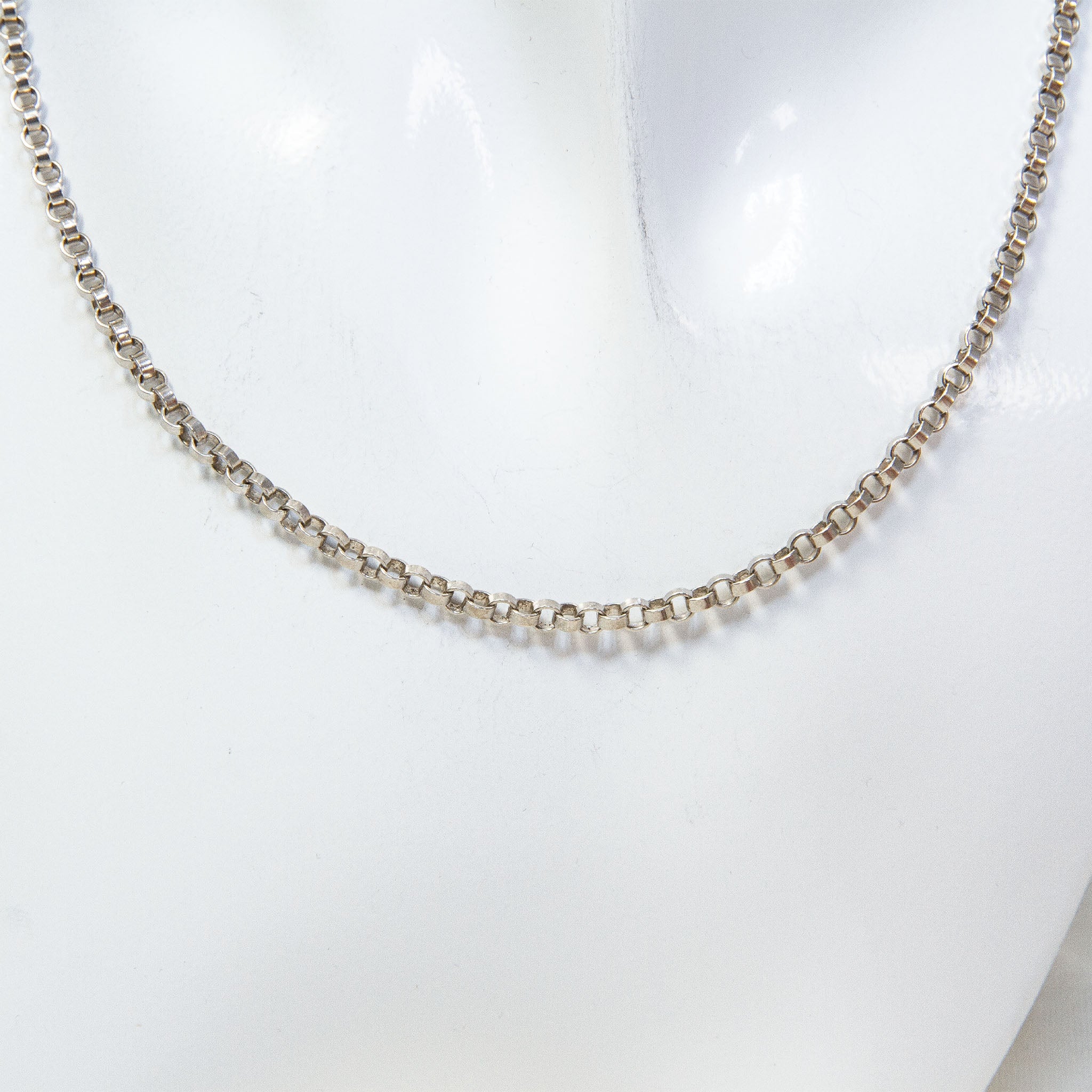 20" Sterling Silver Rolo Chain Necklace - 12.03g Main image