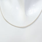 24" Sterling Silver Wheat Chain Necklace - 6.19g