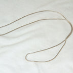 Sterling Silver Box Chain Necklace - 4.06g