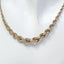Sterling Silver Graduated Rope Chain Necklace - 12.54g