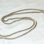 29" Heavyweight Sterling Silver Franco Chain - 25.42g