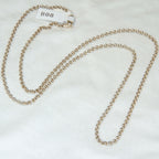 24" Sterling Silver Rolo Chain Necklace - 8.63g