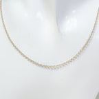 18" Sterling Silver Rolo Chain Necklace - 4.86g