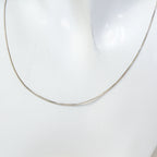 15" Fine Sterling Silver Box Chain - 1.62g