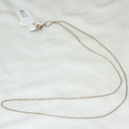 18" Ultra-Fine Sterling Silver Cable Chain Necklace