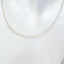 32" Sterling Silver Open Link Rolo Chain - 4.30g