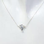 Sterling Silver Tree of Life Station Necklace