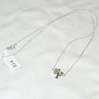 Sterling Silver Tree of Life Station Necklace