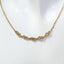 18" Gold Station Necklace with 0.25ctw Diamond Centerpiece