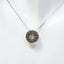 18" 925 Sterling Silver "Love" Engraved Floating CZ Quiver Pendant Necklace