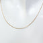 Classic 20" 10K Yellow Gold Box Chain Necklace - 2.02g