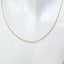 Exquisite 18" 14K Yellow Gold Handmade Rope Chain Necklace - 2.26g