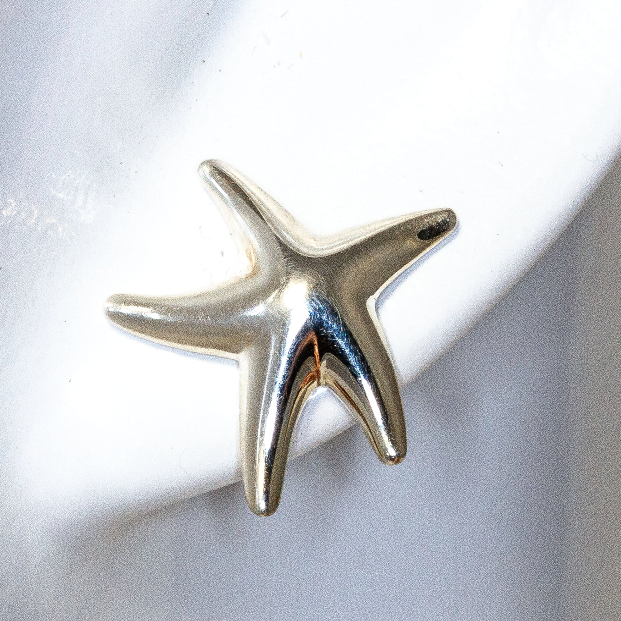 Tiffany & Co. Elsa Peretti 925 Sterling Silver Starfish Stud Earrings Main image