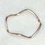 925 Sterling Silver Wavy Stacking Ring - Size 3.5