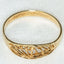 10K Yellow Gold Openwork Filigree Ring - Size 6.25