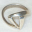 Geometric "A" Sterling Silver Ring - Size 6 1/2