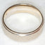 10k White Gold Textured Band