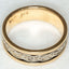 10k Two-Tone Gold Celtic Knot Band - Size 10 1/4